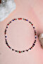 Certified Certified Natural Stone Knotted Girl's Student Necklace 6 Mm, M422 - 4
