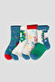 4 Pairs of Cotton Boys' Socks