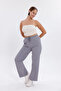 Women S High Waist Pants – Lightweight Texture Breathable Fabric, Comfort for 4 Seasons - 2