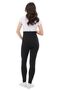 Myra8140 Gathering Ribbed Seasonal Adjustable Waist Maternity Leggings - 4