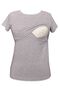 Maternity 2501_2516 Cotton Maternity Breastfeeding T-shirt (9 COLORS AVAILABLE)