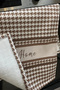 Cotton Kitchen Oven Towel - Special Pattern, Checkered, Washable Crow's Feet, 35x50 Cm - 3