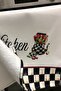 Decorative Kitchen Cotton Oven Towel Special Patterned Checkered Model 35x50 cm Washable Cotton - 3