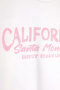 California Lettering Short Sleeve T-Shirt White - 3