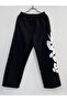 Graffiti Oversize Adjustable Leg Elastic Baggy Sweatpants - 3