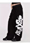 Graffiti Oversize Adjustable Leg Elastic Baggy Sweatpants
