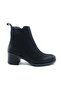 Uriyee Genuine Leather Non-Slip Sole Orthopedic Women's Boots Black - 2