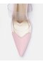 Amor Pink Heart Heels for Women - High Heels, 3 Inch Block Heel - 6