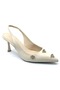 Feles open back stone detailed stiletto women's shoes ten