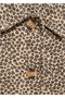 Leopard Print Velvet Coat - 5