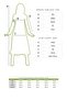 Half Sleeve V-Neck Leaf Printed Long Muslin Summer Dress Mink/Khaki Vzn/Hk - 6