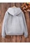 Girl-Boy Gray Zippered Cardigan - 4