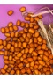 12X8 mm Orange Oval Pasta Wooden Beads Twisted Sleeve (50Gram114Pcs) Hole Diameter 3mm Macrame Jewelry - 3