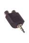 2 Rca Female to 3.5 mm Stereo Male Converter Jack - 3