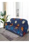 3-Seater Exquisitely Floral Designed Wrinkle Free Anti-slip 360-degree Full Coverage Sofa Slipcover - 2