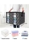 Large Capacity Non Woven Foldable Waterproof Clothes Wardrobe Storage Bag - 4