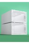 2 Pieces Household Stackable New Design Modular Shoe Storage Rack - 2