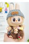 3-Pieces Labubu Multicolor Dolls Clothes Accessories Casual Style Outfit for Pretend Play Doll Clot - 2