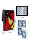 Carrying Case Binder for Cards Pokemon Cards Holder Card Collector Album Holder Fits 400 Cards with - 4