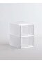 2 Pieces Household Stackable New Design Modular Shoe Storage Rack