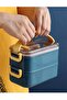 Double Layer Stainless Steel Thermal Lunch Box - 3