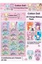 20 Pieces Cotton Dolls Change into Stickers Cute Cartoon Girls Educational Toys Stickers Books Set f