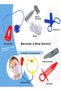 Doctor Kit for Kids Pretend Play Toys Educational Medical Kit with Stethoscope Doctor Role Play Dura - 3
