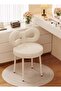 Modern Minimalist Design Single Sofa Comfy Fluffy Vanity Chair