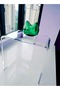 Multipurpose C Shaped Side Table Transparent Design Acrylic Coffee Table Snacks Table Bedside Table - 5