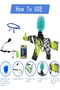 Electric Automatic Hydrogel Balls Blaster Toy Gun with Safety Goggles and 5000 Gel Balls for Outdoor - 5