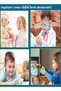 Doctor Kit for Kids Pretend Play Toys Educational Medical Kit with Stethoscope Doctor Role Play Dura - 4