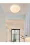 Modern Shell Shape LED Ceiling Lamp Acrylic Remote Control Adjustable Tri Color Dimming Light - 2