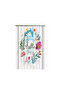 Multipurpose Household Curtain Waterproof Beautiful Flowers and Plants Printed Shower Curtain