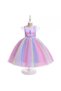 1-Piece Beautiful Princess Cinderella Dress up Costume for Girls Kids Costumes