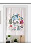 Multipurpose Household Curtain Waterproof Beautiful Flowers and Plants Printed Shower Curtain - 4