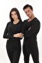 Thermal Underwear Unisex Winter Cotton Non-Burning Thermal Bottom Top Set, Thermal Undershirt iclik - 3