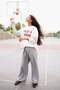 Wide Leg High Waist Trousers F8139Ax25Au - 2