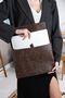 Pu Leather Brown Asus Zenbook Flip 13 UX363JA-EM158T Notebook Laptop Case Bag Portfolio - 4