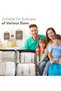 Beige Travel Organizer 8Pcs Set | Packing Bags, Waterproof Cubes, Toiletry & Shoe Bags - 7