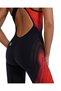 Tyr Women's Racing Swimsuit Venzo Black/Red Arena Summer - Winter Championship Racing Swimsuit - 6