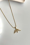 Women's Gold Color Design Stainless Steel Necklace with Phoenix Figure – Does Not Tarnish & Does Not Lose Color - 2