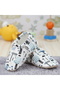Non-Slip Sole, Baby Booties, Nursery Shoes Dog, Forest Animals, City Life 3 Pack - 6
