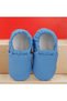 Non-Slip Sole Blue Baby Booties, Home Boots Slippers Nursery Shoes Slippers - 6