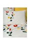 Puff Embroidered Double Duvet Cover Set Nella Mustard - 2