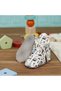 Non-Slip Sole Baby and Toddler Slippers, Organic Cotton Home and Nursery Booties - City Life - 6