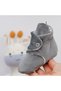 Non-Slip Sole Baby and Children's Slippers, Velvet and Organic Cotton Lined Home and Nursery Booties - 6