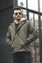 Bondichk Furry Water Resistant Slim Fit Coat - 3