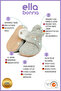 Non-Slip Base, Organic Cotton Lined, Anti-Sweat, Anti-Curdy, Ella Bonna Basic Gray Slippers - 3