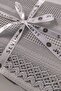 100% Cotton Double Kopanaki Lace Honeycomb Pique 210X230 Cm-Gray - 5