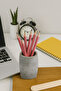 Concrete Gray Pen Holder - 2